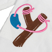 Ladda upp bild till gallerivisning, Kramsnö kids kimono Frostvit