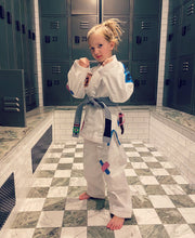 Ladda upp bild till gallerivisning, Kramsnö kids kimono Frostvit